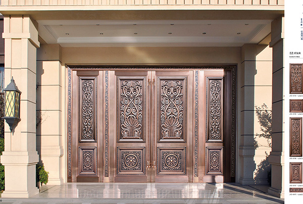 沈陽銅門的特點及選購