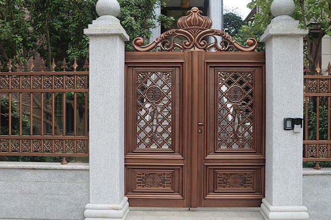 沈陽別墅銅門目前是別墅業主的首選