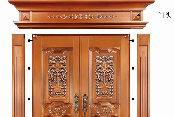 沈陽銅門廠家告訴你，這樣購買定制銅門更好！