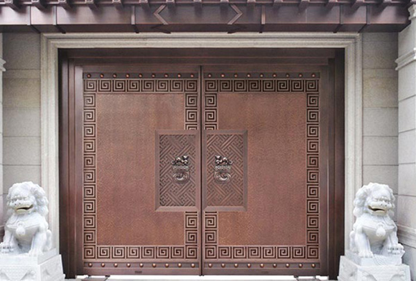 撫順銅門定做工藝流程