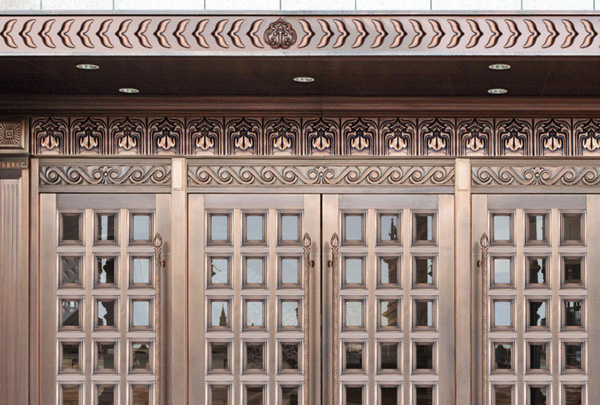 沈陽有什么銅門廠家可以訂制豪華高檔別墅銅？