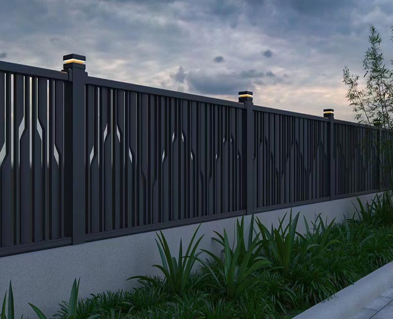 沈陽鋁藝半封閉圍欄圍欄