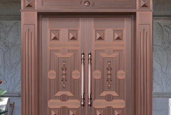 沈陽別墅銅門廠家探討銅門生銹原理及其除銹流程